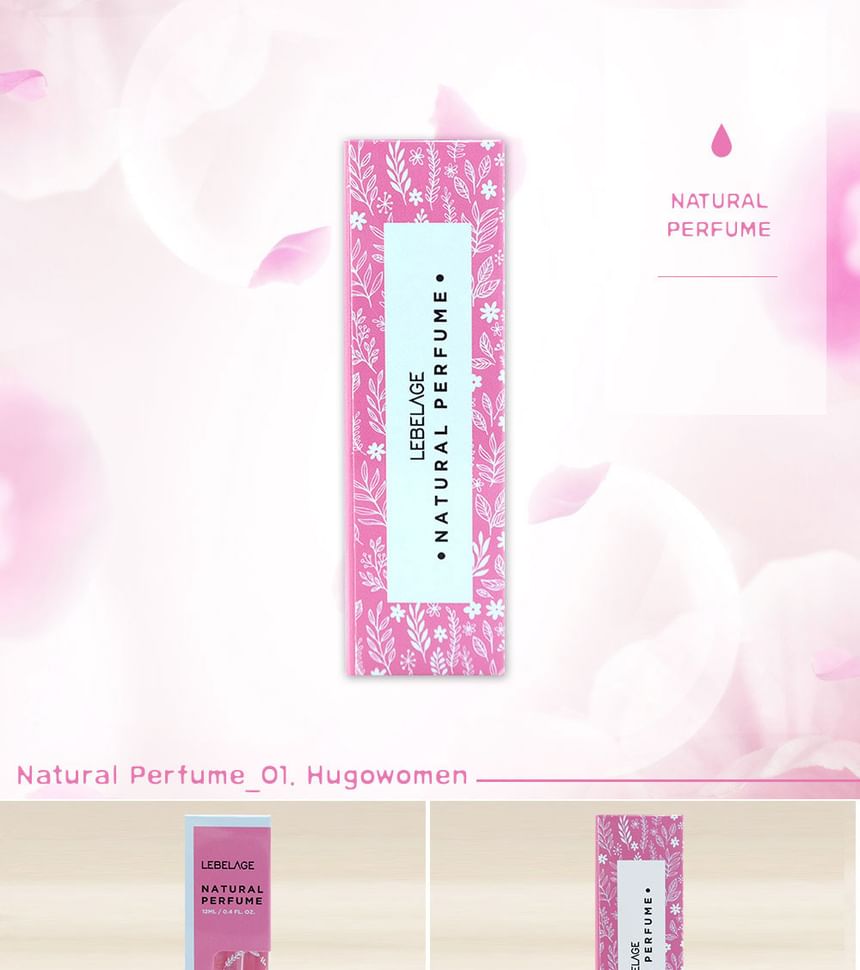 LEBELAGE - Natuurlijk Parfum - 6 Soorten