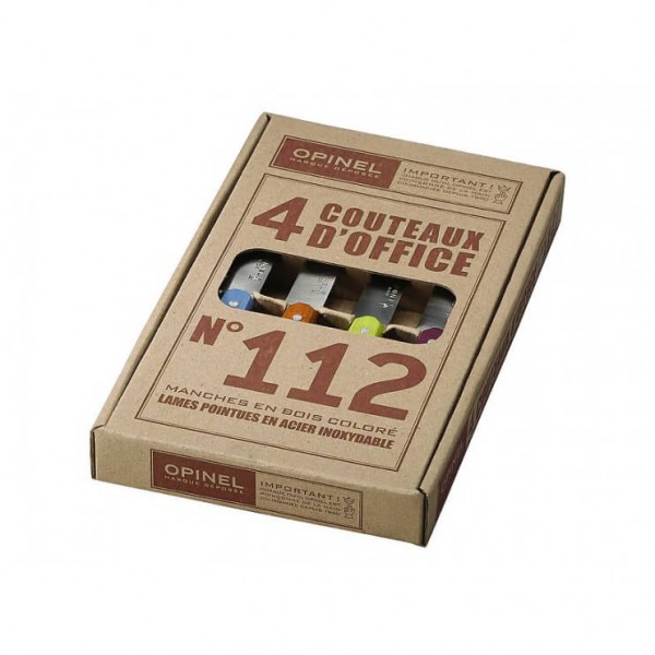 Opinel - Kit de couteaux de cuisine (4-Colour-Pack)