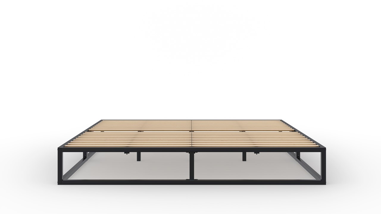 Original Metalen Bed zwart