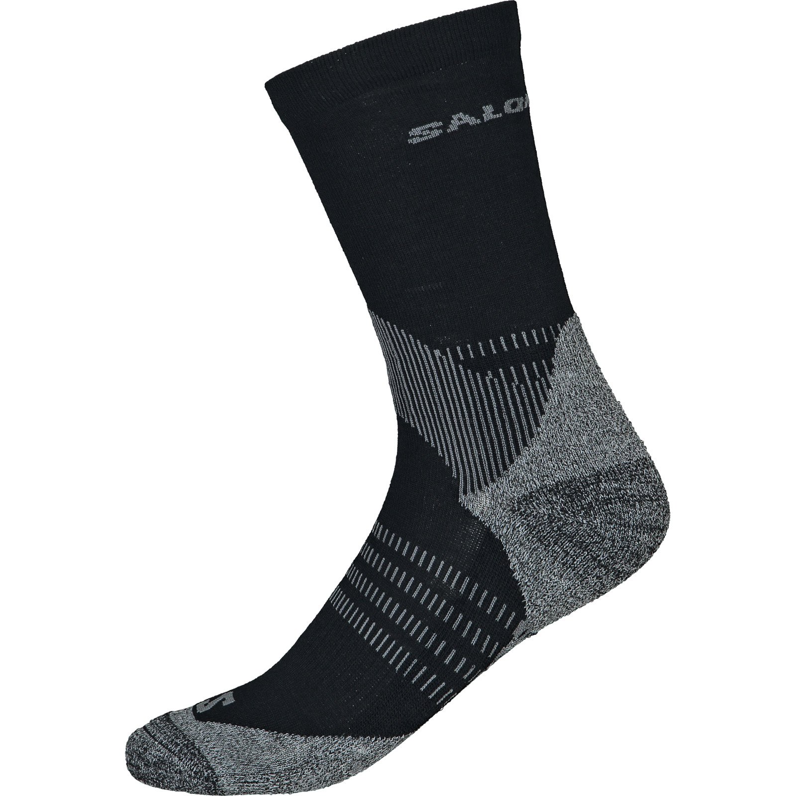 Salomon Unisex-Wandersocken Xultra Hi, 2 Paar 39-41, schwarz