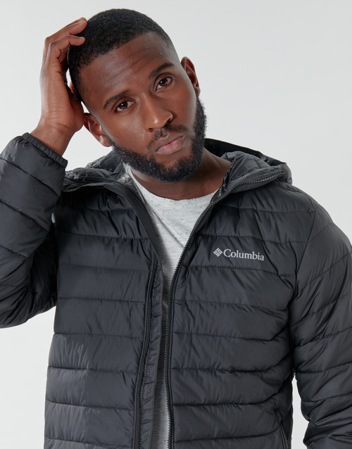 Columbia - POWDER LITE HOODED JACKET - Noir