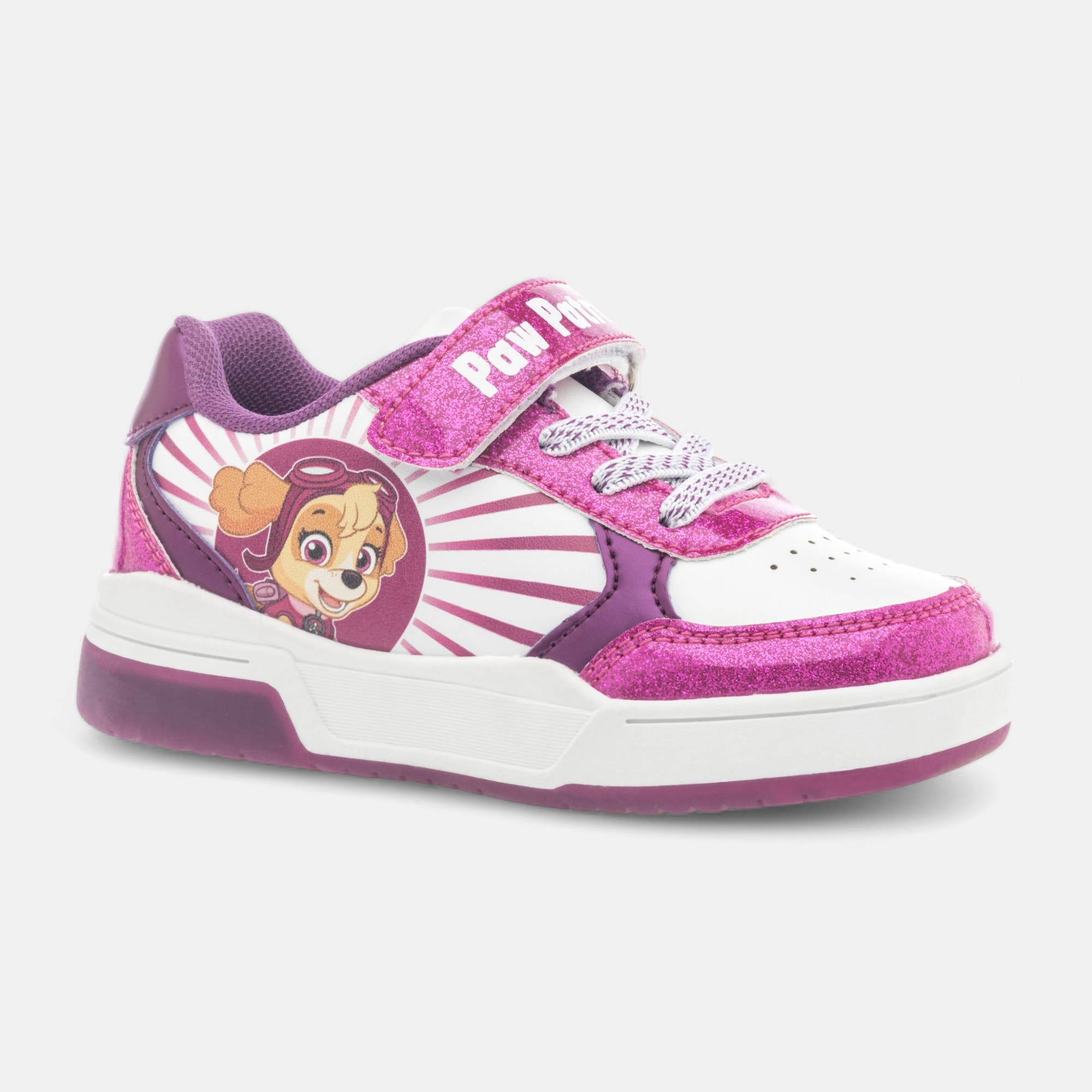 Baskets Fille rose