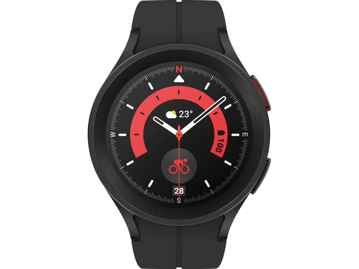 Samsung | Galaxy Watch5 Pro (LTE) - 45 mm | Sort