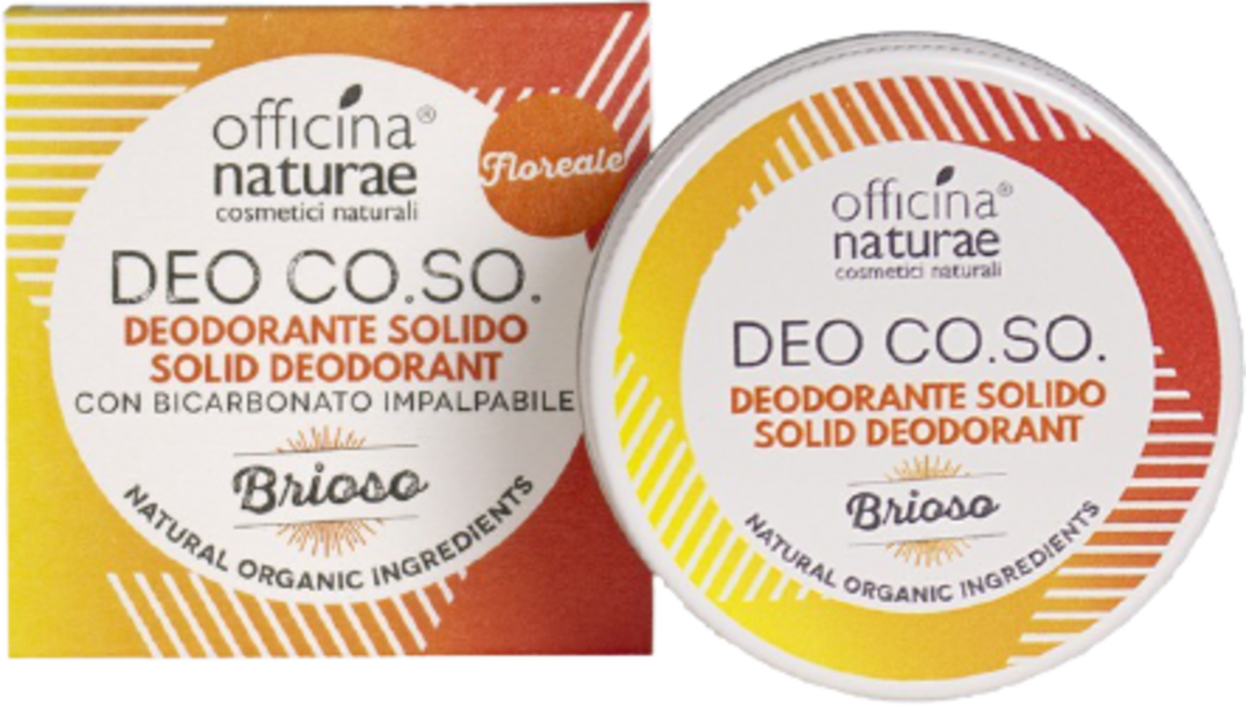 Officina Naturae  Brioso Creme Deodorant, 50 ml