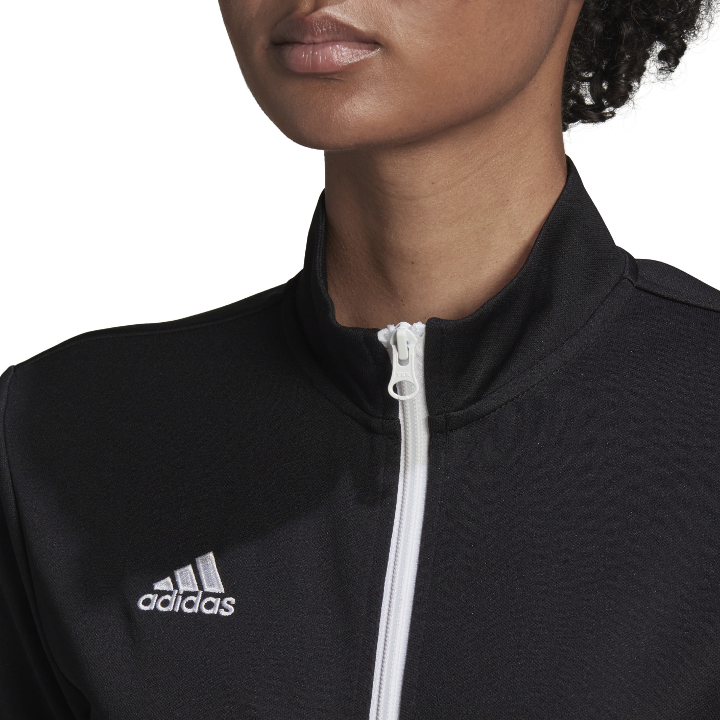 adidas Entrada 22 Full-Zip Trainingspak Dames Zwart Wit