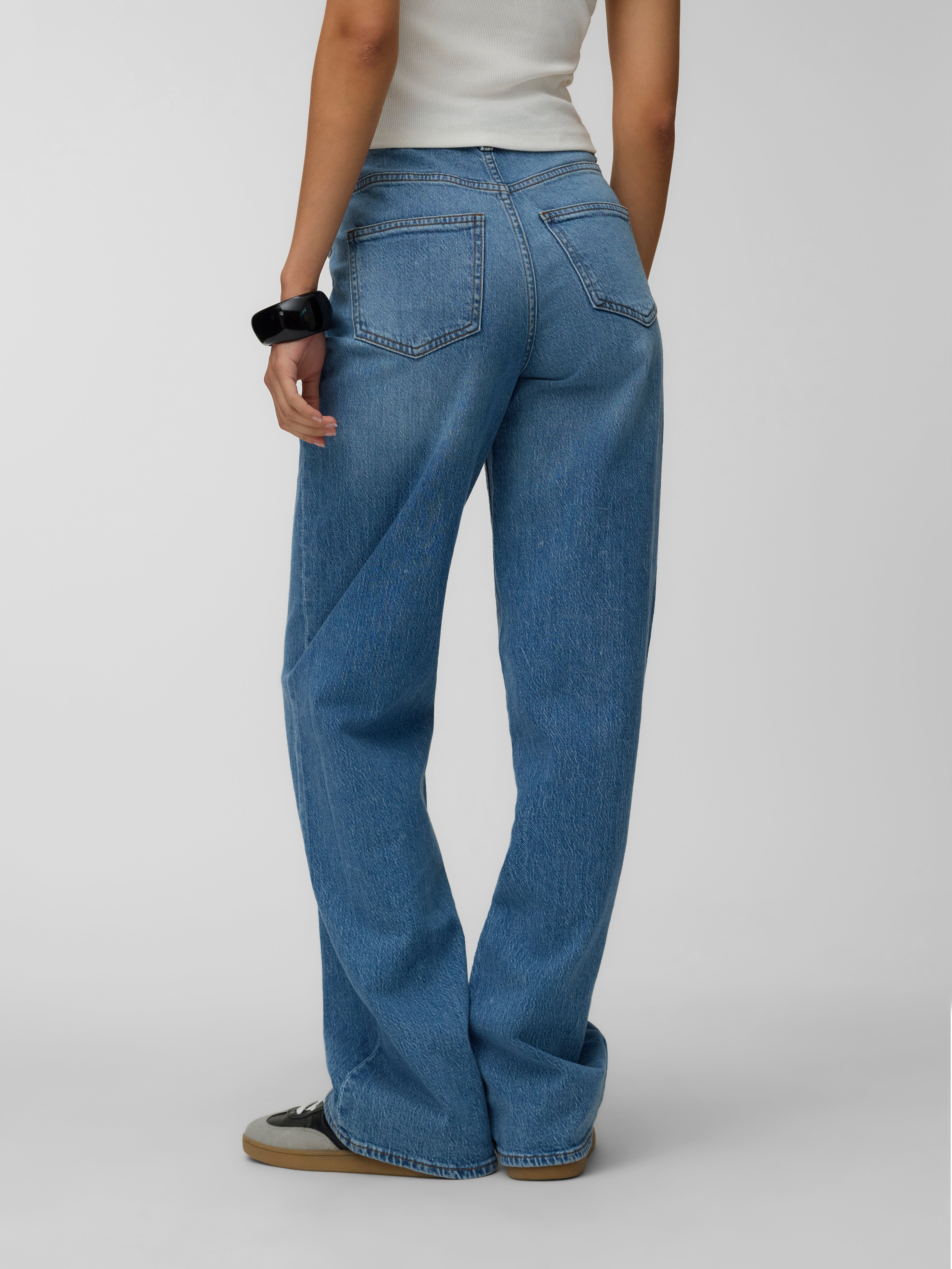 VMTESSA High rise Wide leg fit Jeans