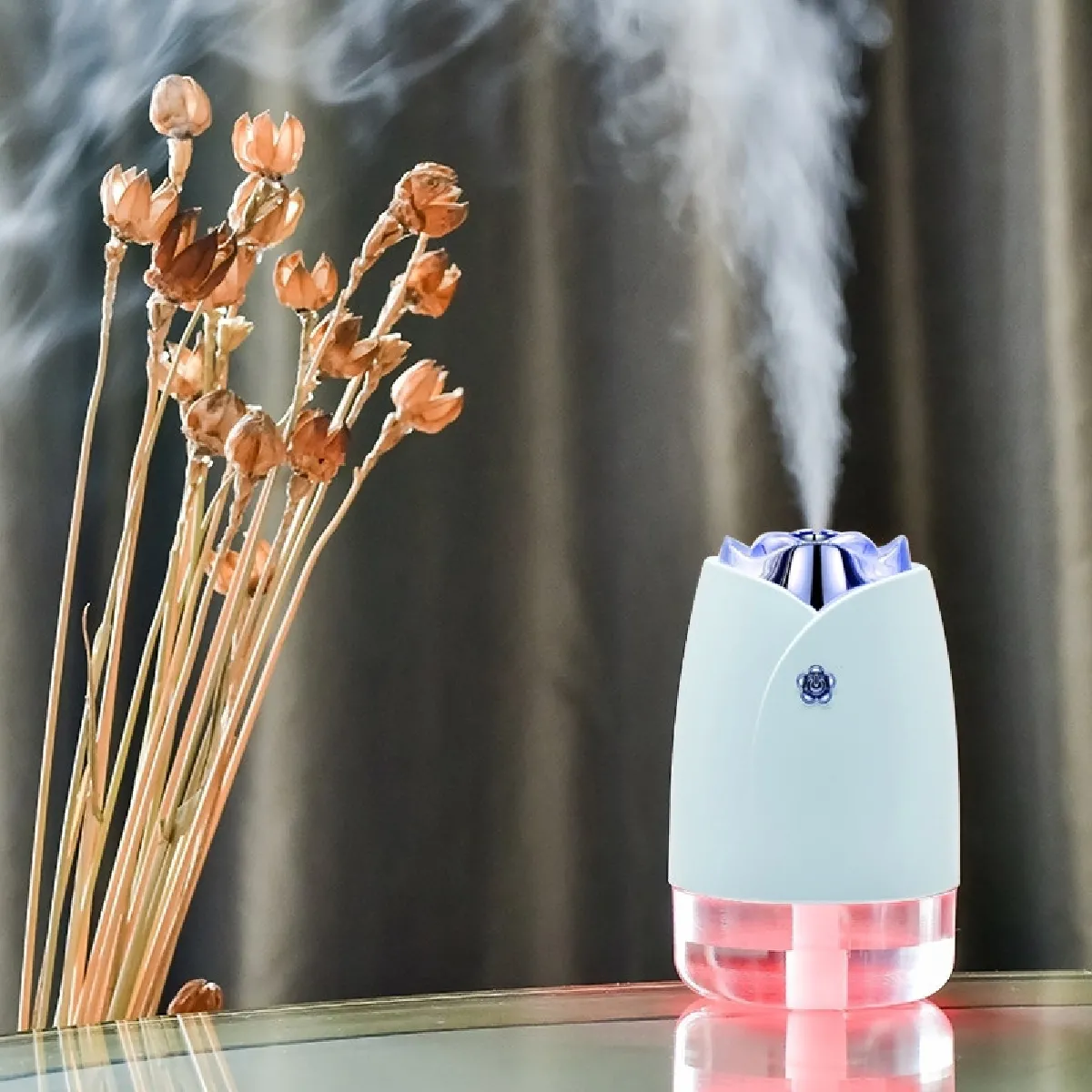 Wewoo Humidificateur Rose WT-H19 - Bleu