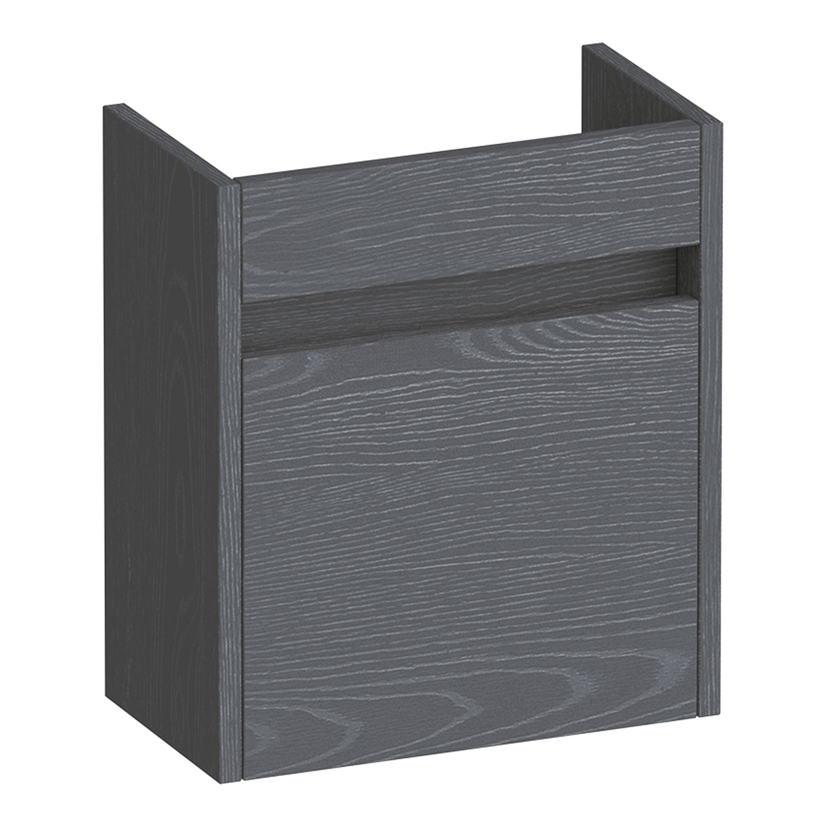 Brauer Adore fonteinkast 40cm met 1 deur rechtsdraaiend timber grey