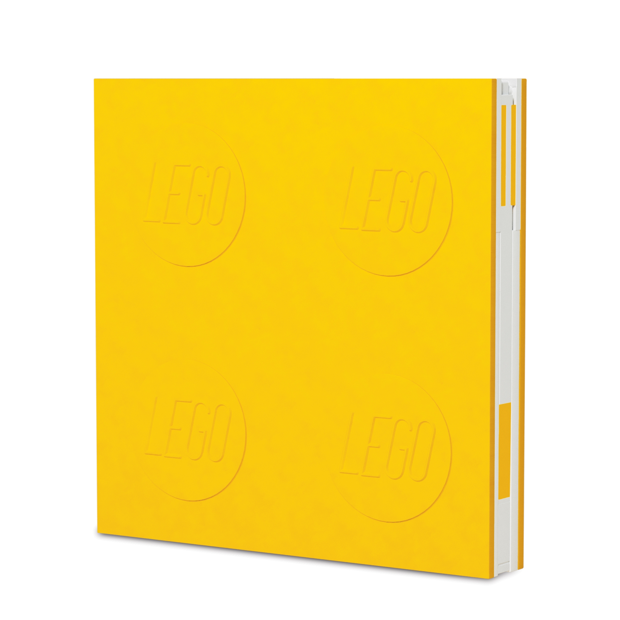 Caderno e caneta de tinta gel – amarelo 5007241