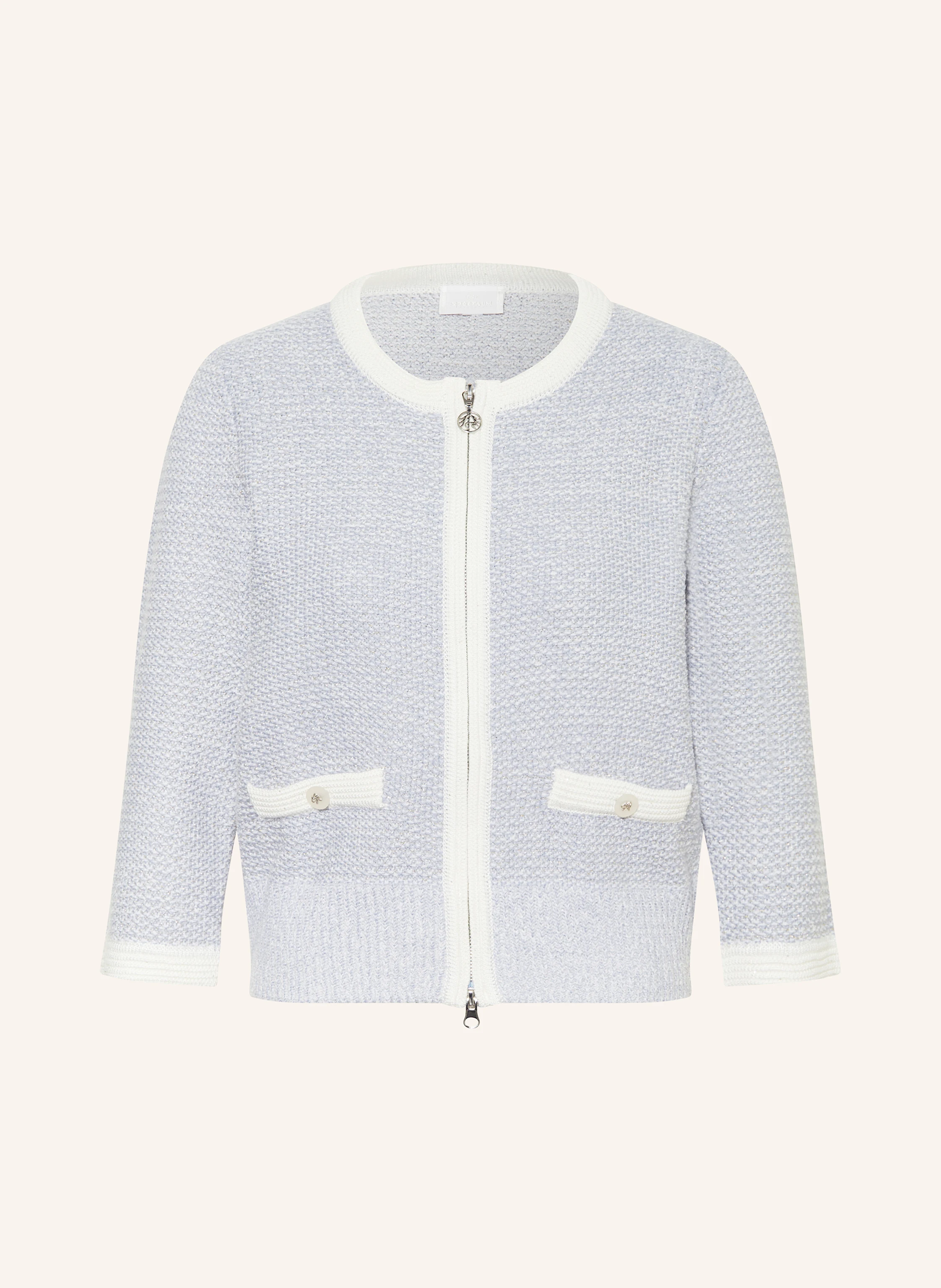 SPORTALM Strickjacke mit Glitzergarn