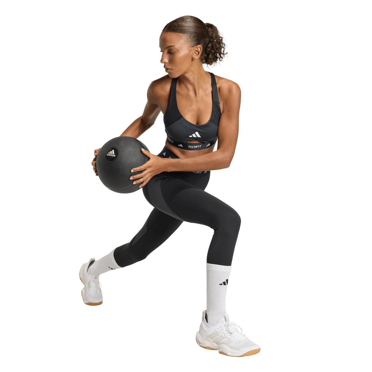 Soutien desportivo adidas Techfit Cb Medium-Support Mulher