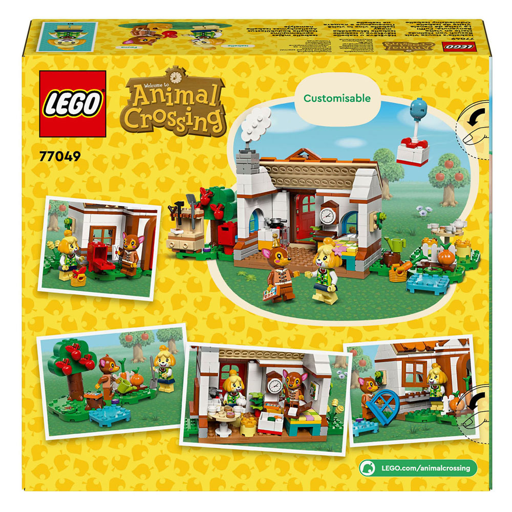 LEGO Animal Crossing 77049 Isabelle op Visite