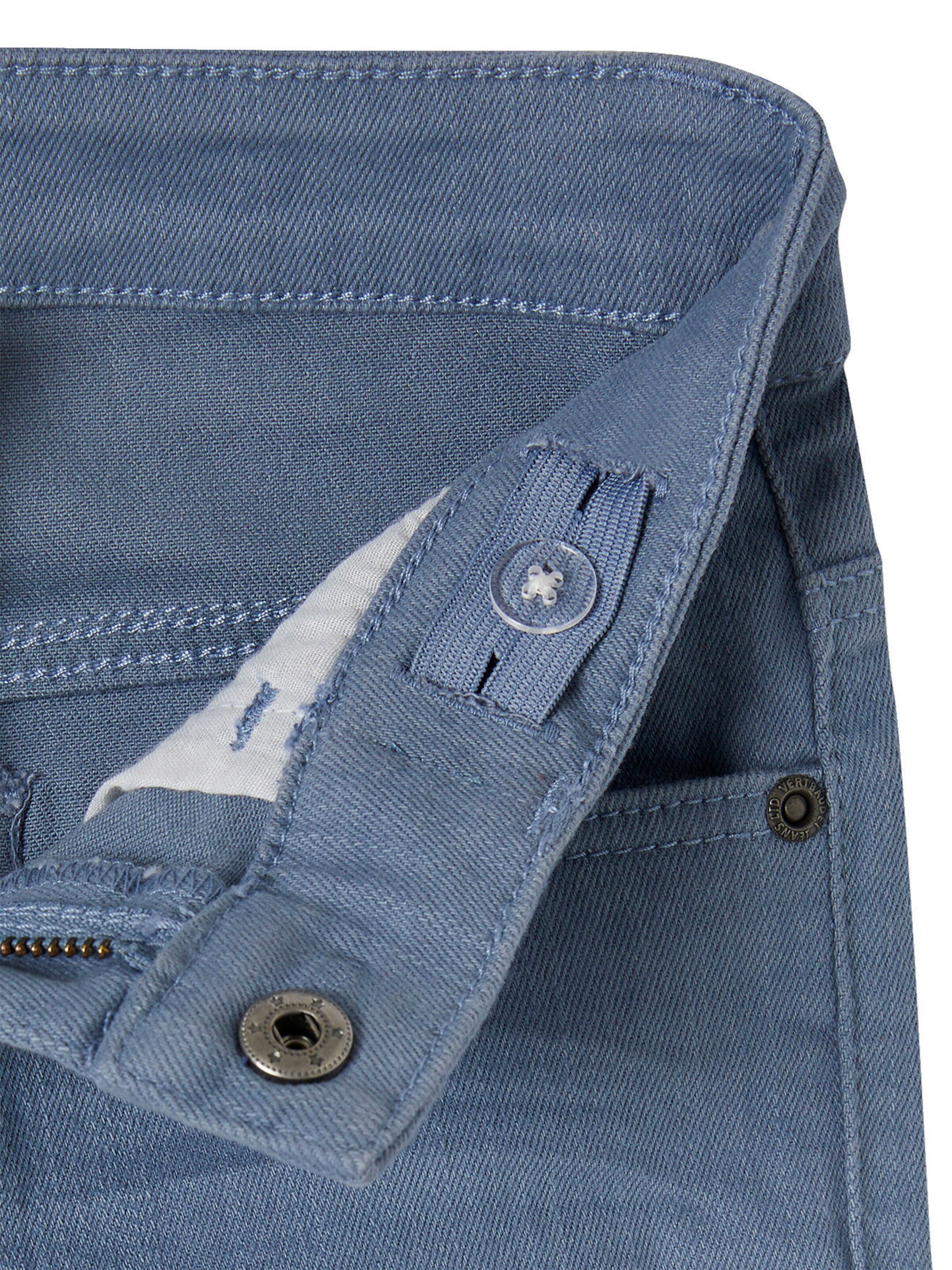 Vertbaudet Jungen Shorts, Bundweite verstellbar graublau