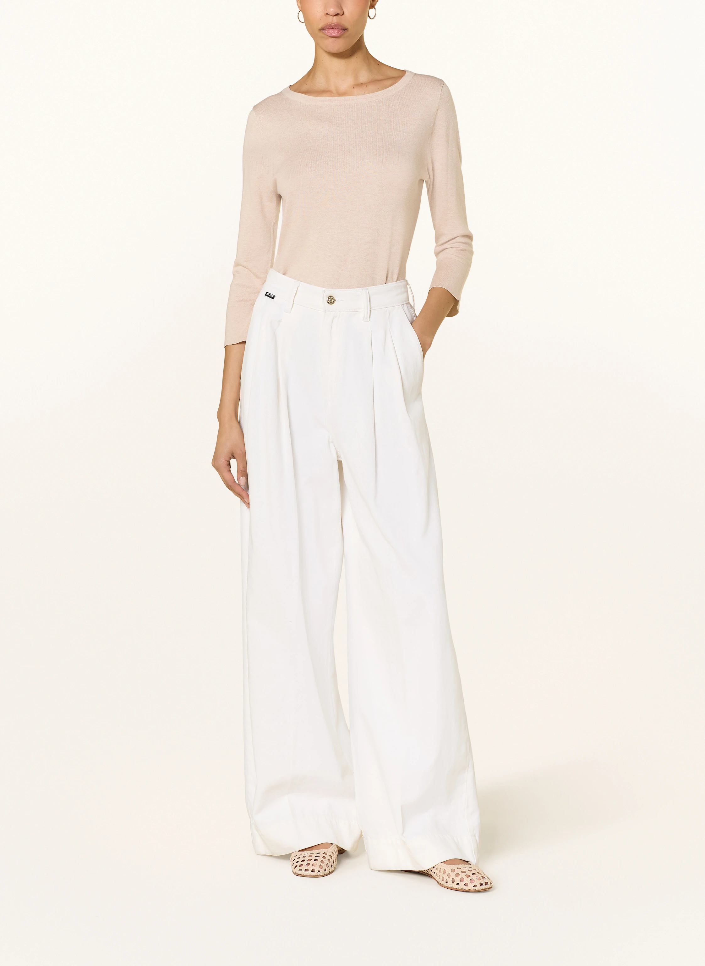 ALLUDE Pullover mit 3/4-Arm