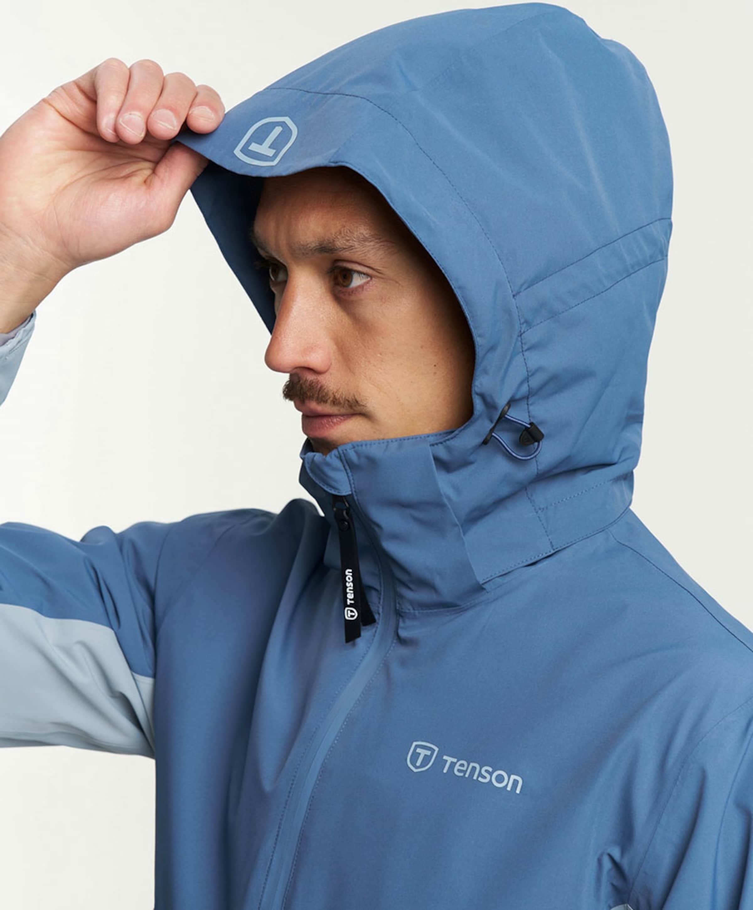 Tenson Heren jas blauw