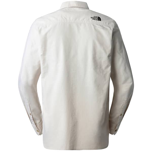 Chemise randonnée THE NORTH FACE L/S TRAVEL SHIRT KHAKI STONE/WHITE HEATHER