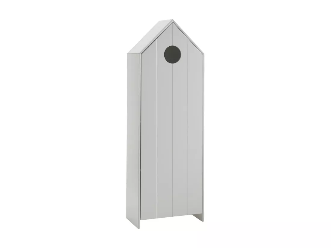 HAVRE - Armoire Cabane de Plage Blanche 1 Porte