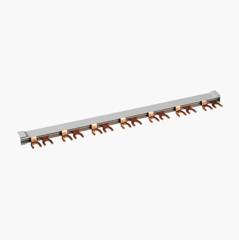 Faseskinne, 2-fas, 14 moduler