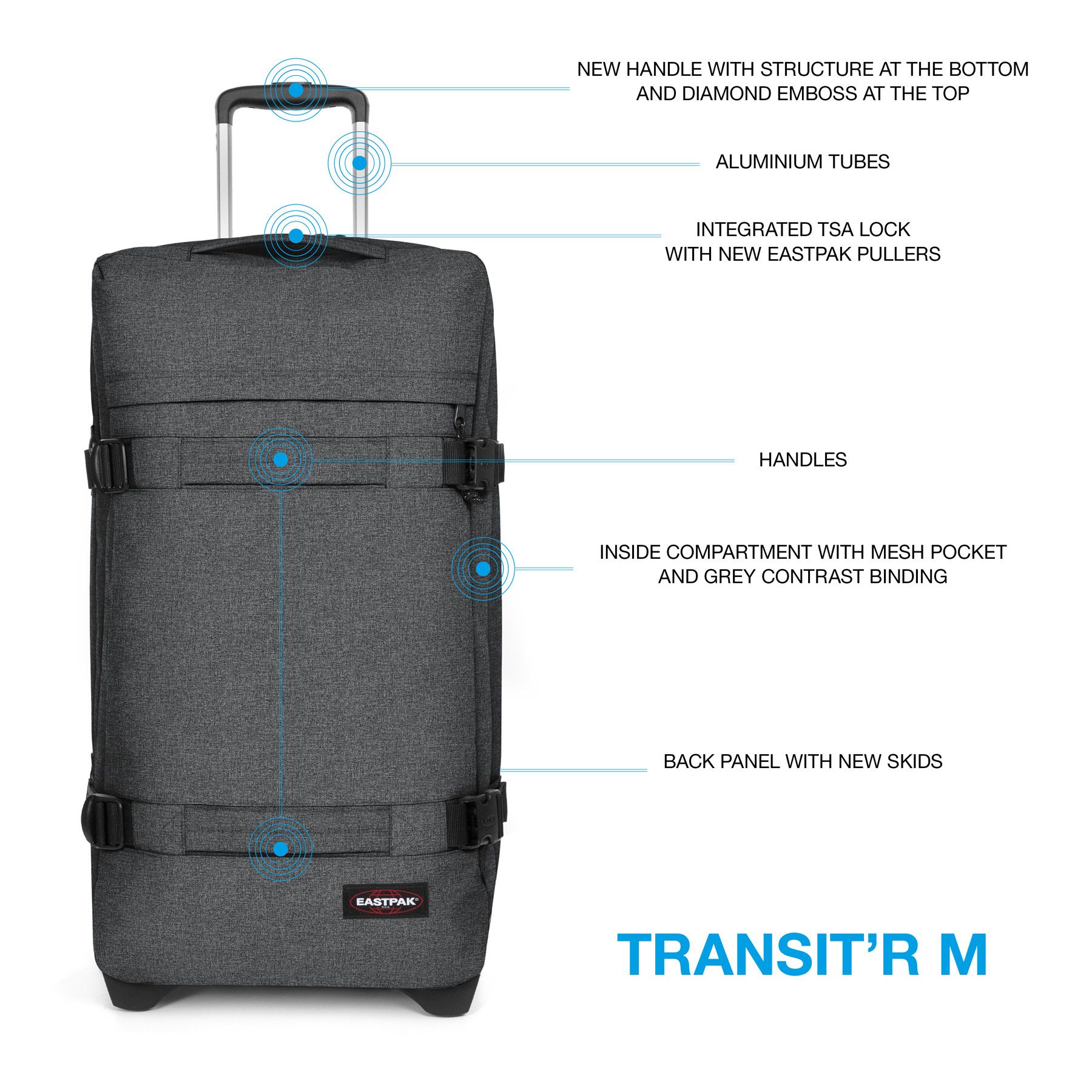 Transit'R M Black Denim