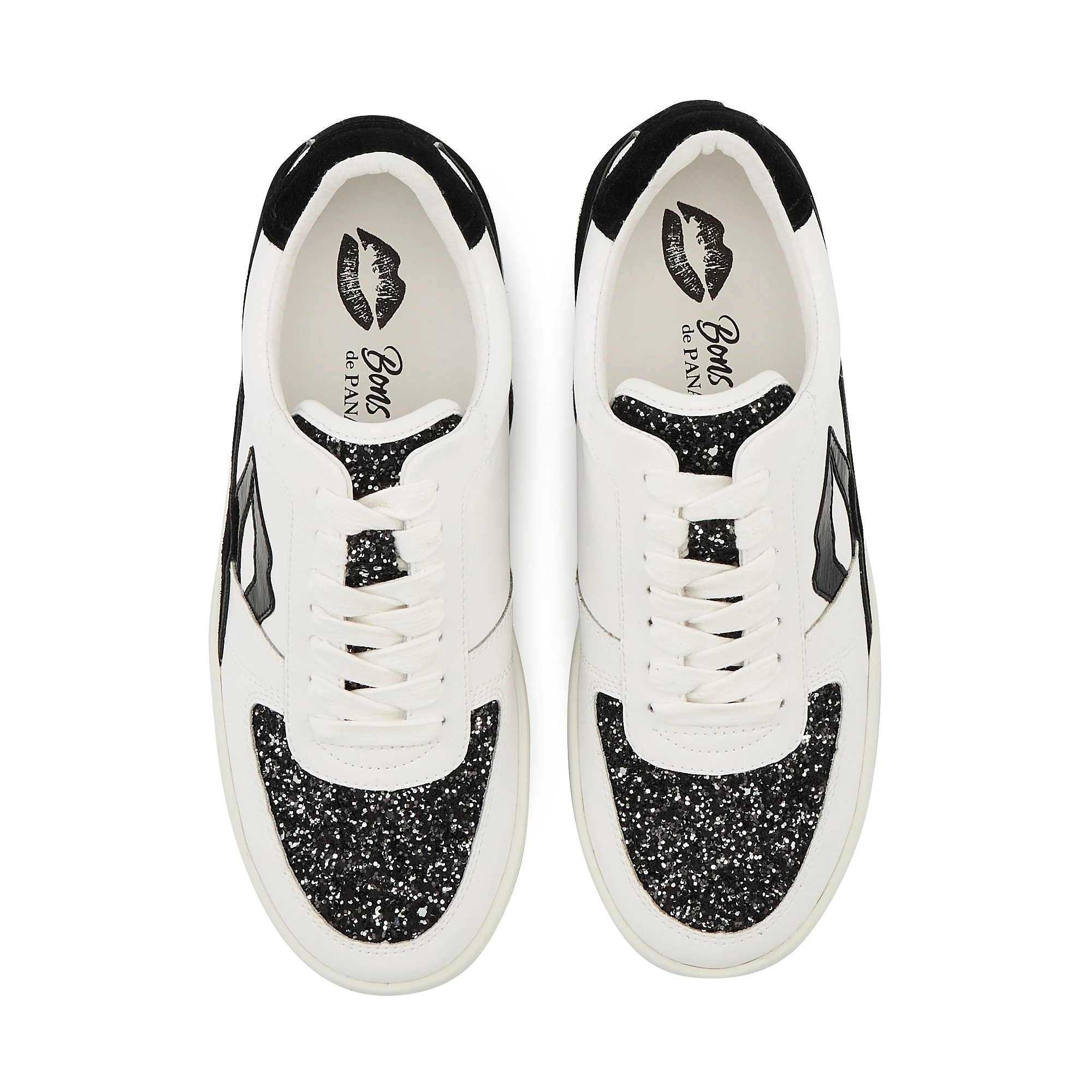 LOULOU - Sneakers en cuir | Noir