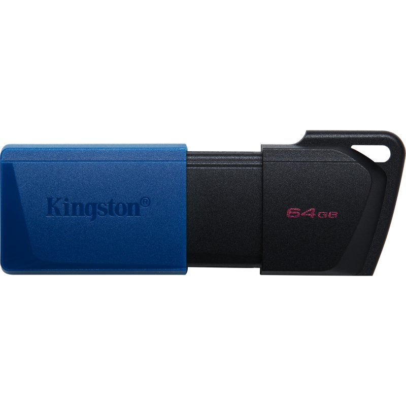 Kingston Technology DataTraveler 64GB USB3.2 Gen 1 Exodia M (Noir + Bleu) - 2 Pieces