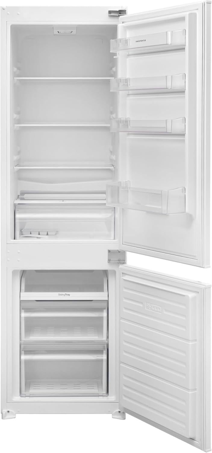 Respekta Einbau Kühl-Gefrierkombination GKE178-10 / 177cm Höhe / 54cm Breite / 181 L Kühlanteil / 70 L Gefrieranteil/Schnellgefrierfunktion/Wechselbarer Türanschlag