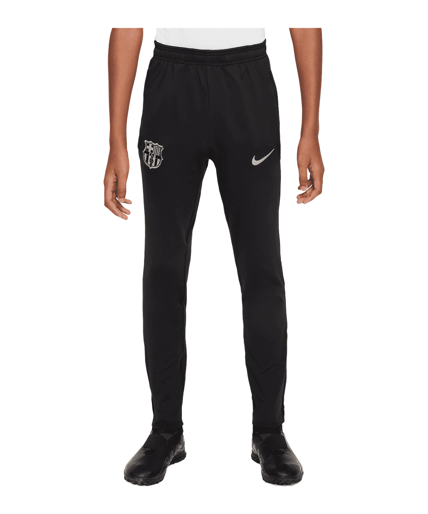 Nike FC Barcelona Strike Trainingshose Kids Schwarz F010