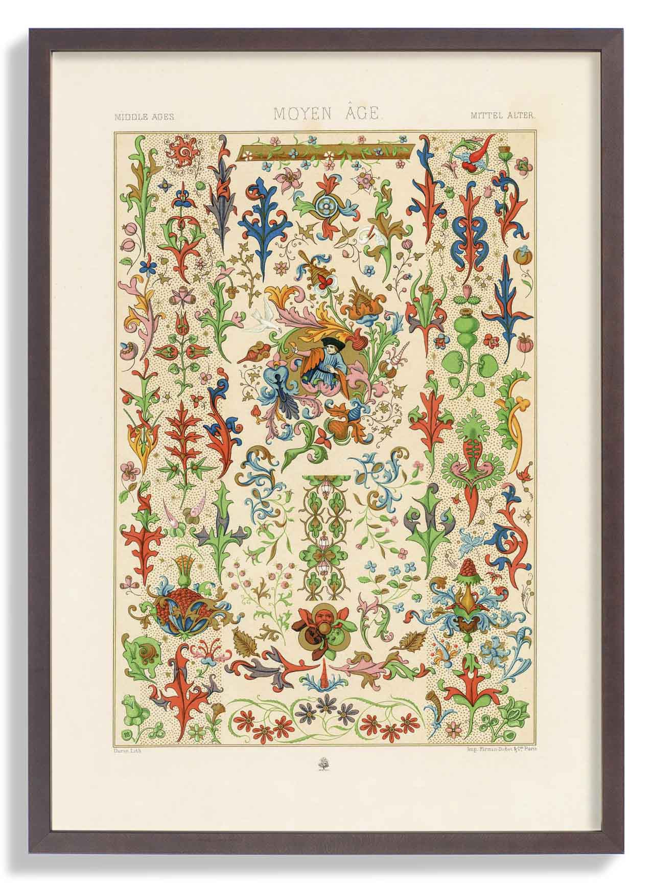 Mittelalterliche Gravur