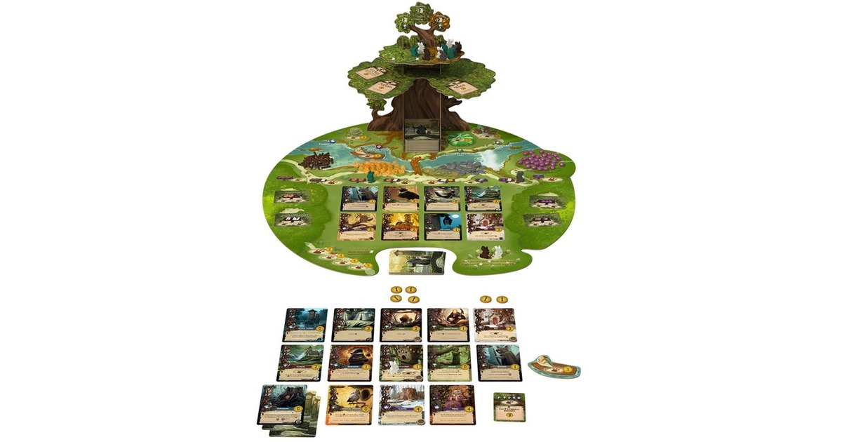 AsmodeeEverdell - Second Edition Bordspel  (Engels, 1 - 4 spelers, 40 - 80 minuten, Vanaf 13 jaar)