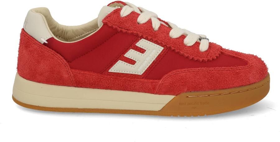EAST PACIFIC TRADE Lage Sneakers Dames Diego-w Maat: 40 Materiaal: Textiel Kleur: Rood