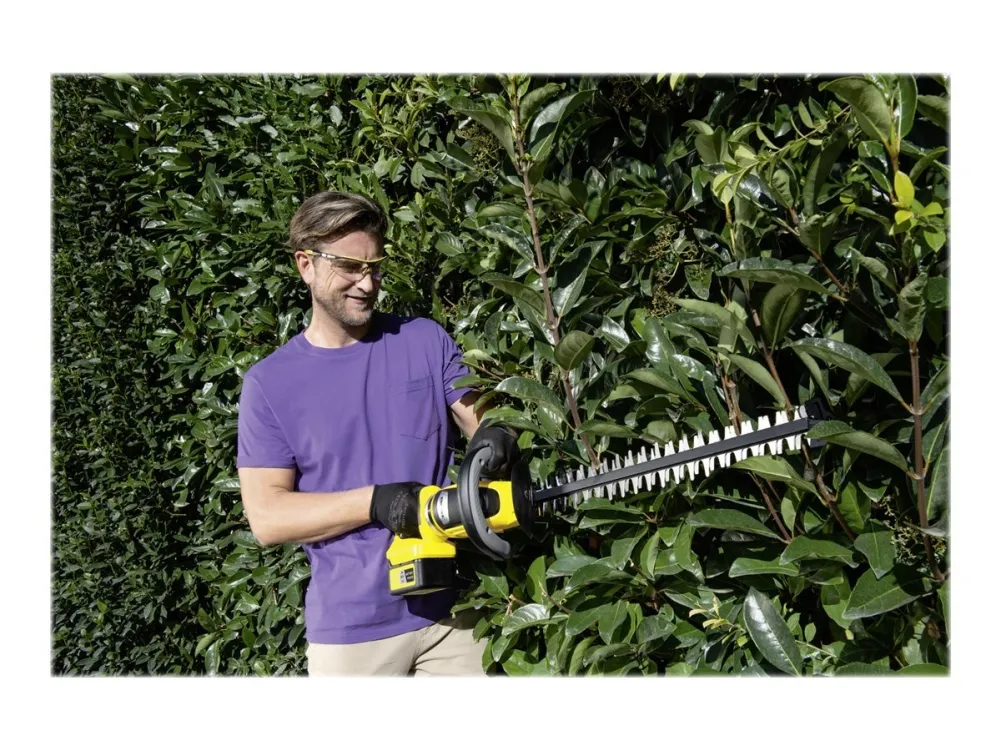 Kärcher HGE 36-60 - Hæktrimmer - ledningfri - 36 V - 2.5 Ah - 60 cm - tandmellemrum: 26 mm - 3.3 kg