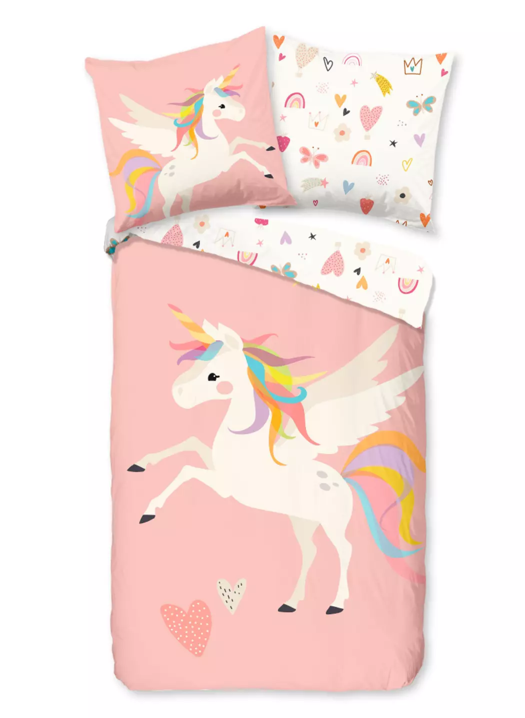 Bettwäsche Unicorn 135 x 200 cm