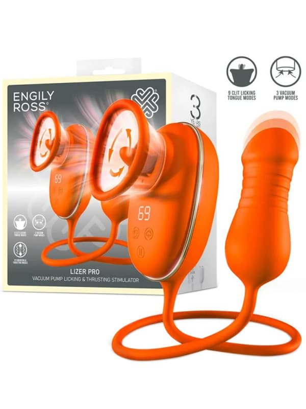 Lizer Tongue Stimulator, Vacuum Pump & Thrusting Egg Vibrator