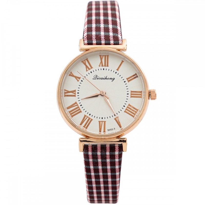 Montre Femme CHTIME bracelet Cuir Rose
