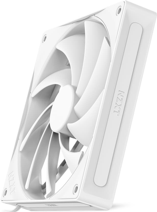 NZXT F140Q V2 Quiet Airflow 140mm PWM blæser (hvid)