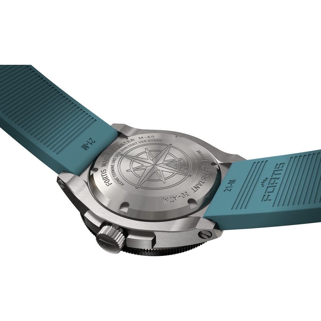 Fortis Marinemaster M-40 Serenity Blue Horizon Strap
