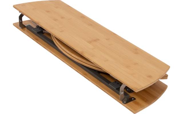 Bo-Camp Campingtisch Urban Outdoor Poundbury Bambus rund 90 cm 3-fach höhenverstellbar