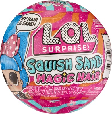 L.O.L. Surprise Dukke - Squish Sand - Magic Hair - Tot Dukke