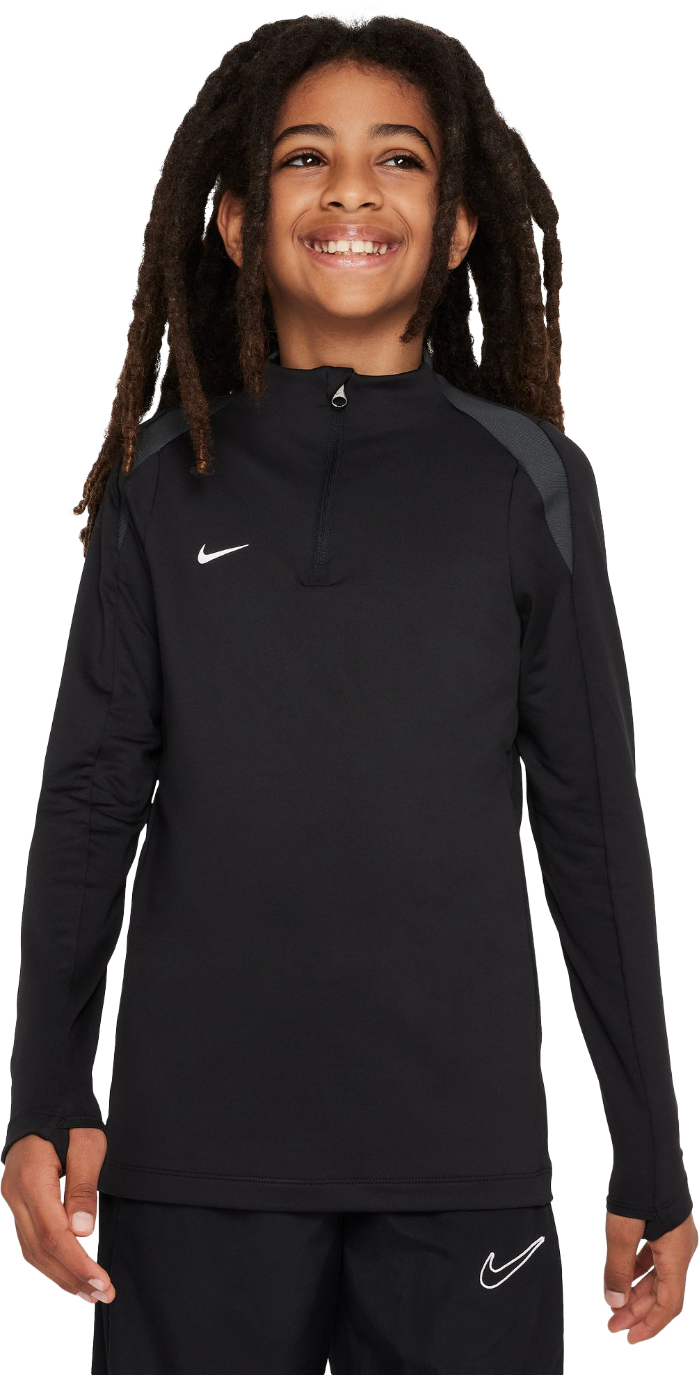 Dri-FIT Strike Football Drill Top Junior Black/Anthracite/White
