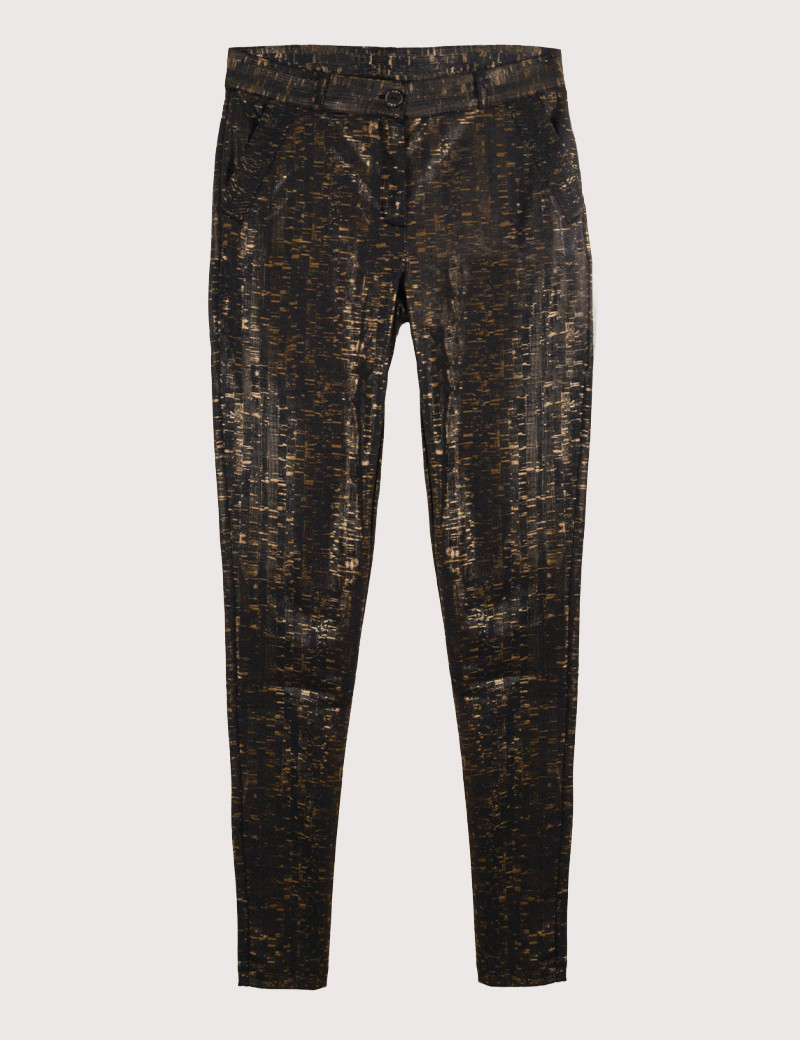 HBT BASICS INSOLITES | CHRISTINA PANTALON CHINO IMPRIMÉ PLASTER