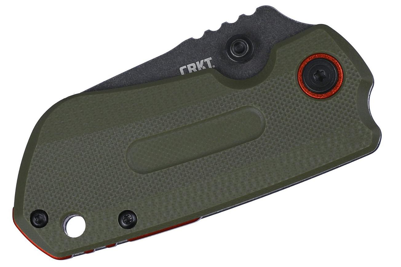 CRKT Overland Compact, OD Green zakmes, T.J. Schwarz design