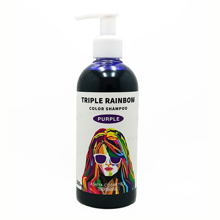 ASHIYA - Drievoudige regenboogkleurenshampoo