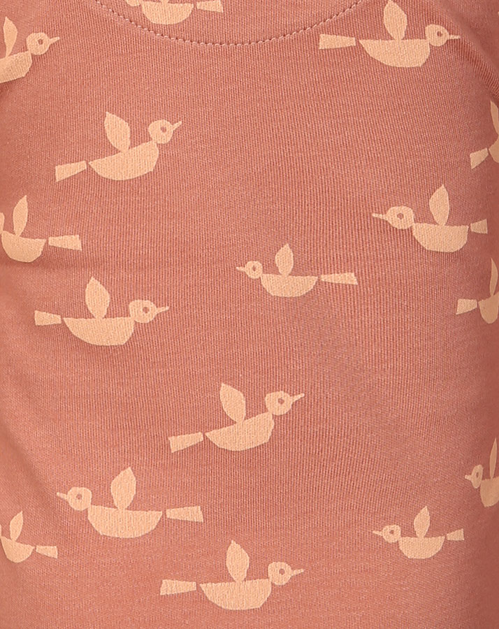 Wickeljacke BIRDS in ziegelrot