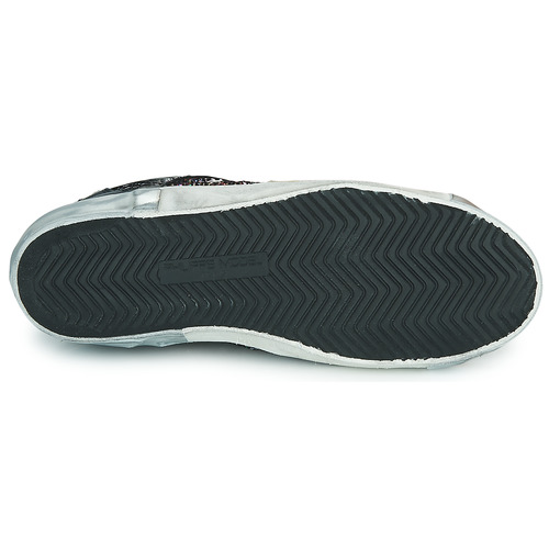 Philippe Model - PARISX LOW WOMAN Negro / Glitter / Leopardo