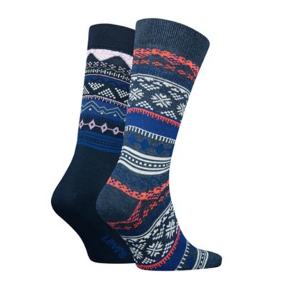 Chaussettes homme Reg Cut K Fair Isle 2P LEVIS
