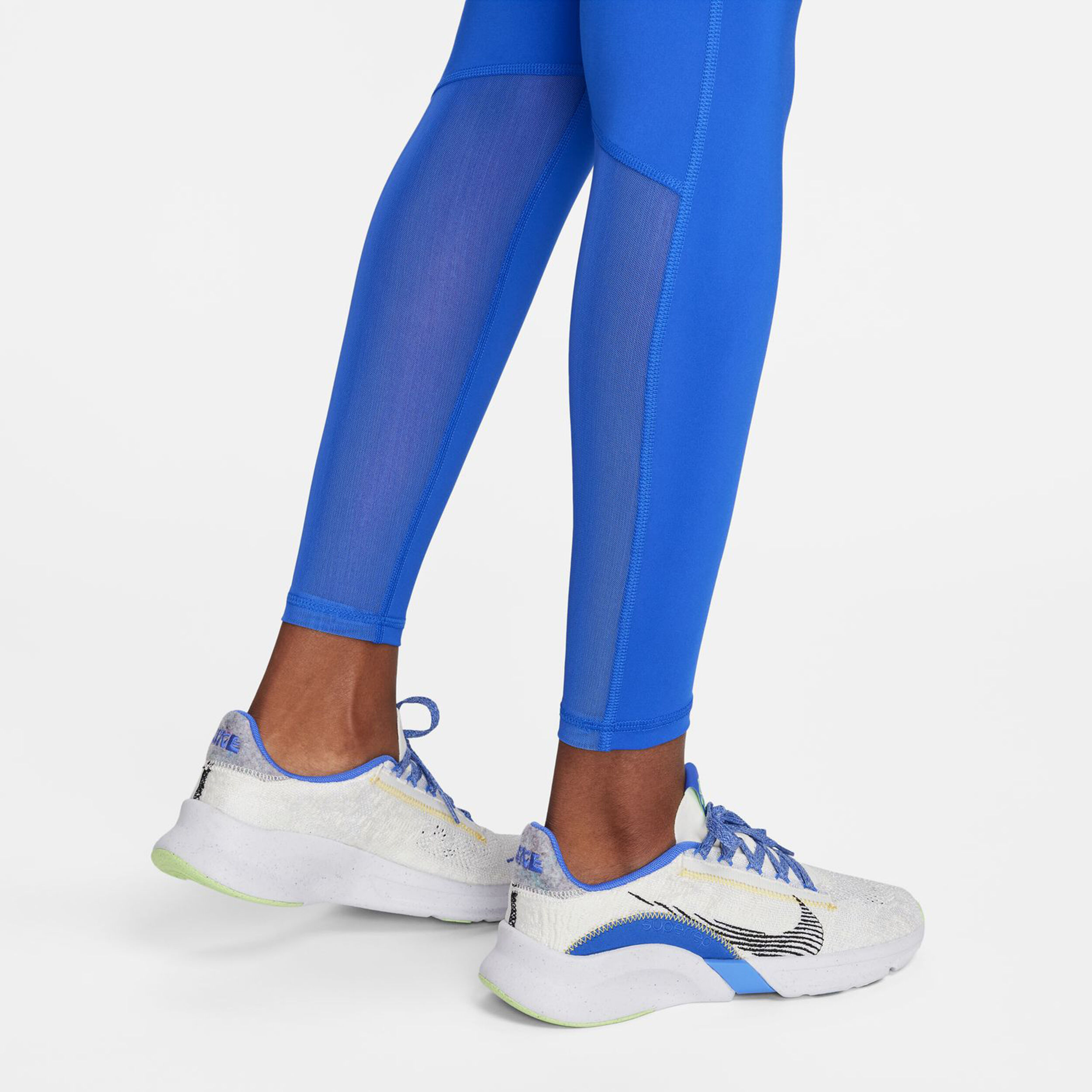 Nike Performance 365 Collant Tight Femmes - Bleu , Blanc