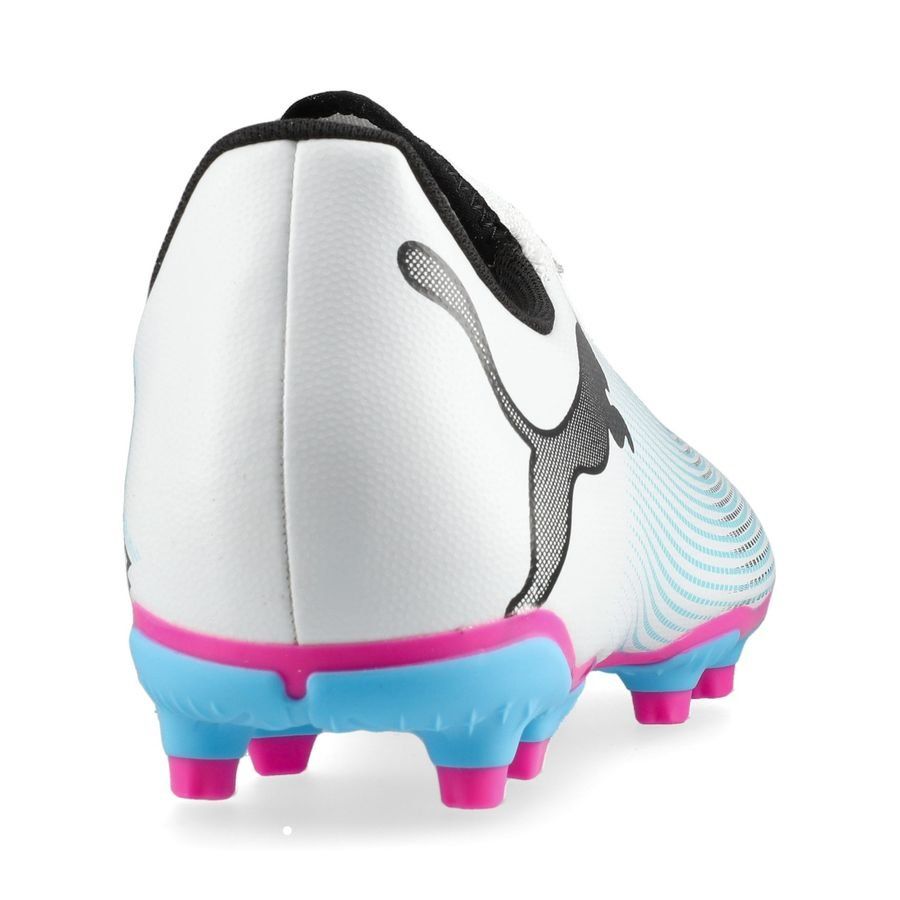 PUMA Future 7 Play FG/AG Phenomenal - Blanc/Noir/Poison Pink