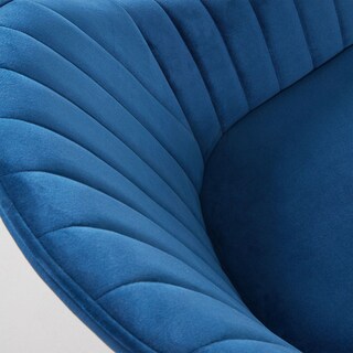 Kave Home Esszimmerstuhl FABIA I 2er Set blau