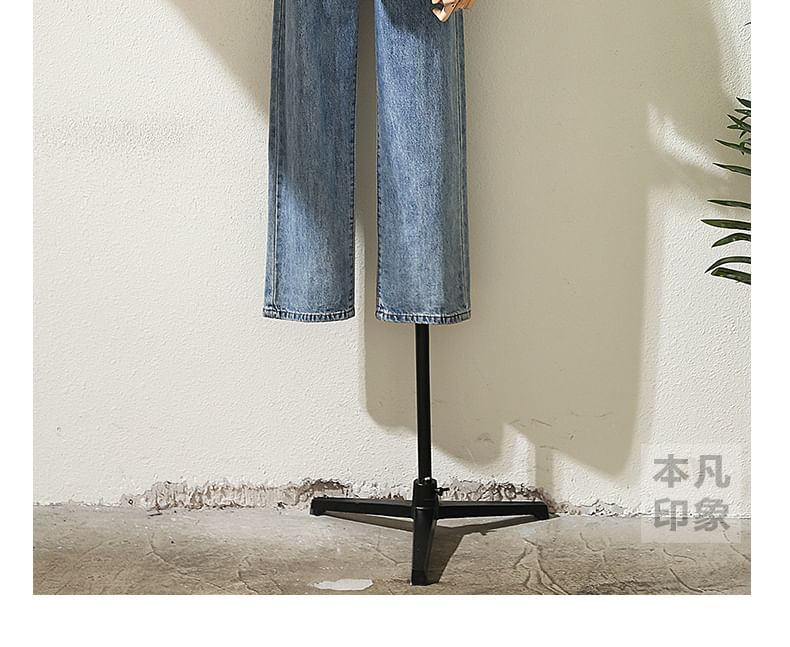 Rusutsu - Blouse met bloemenruffle