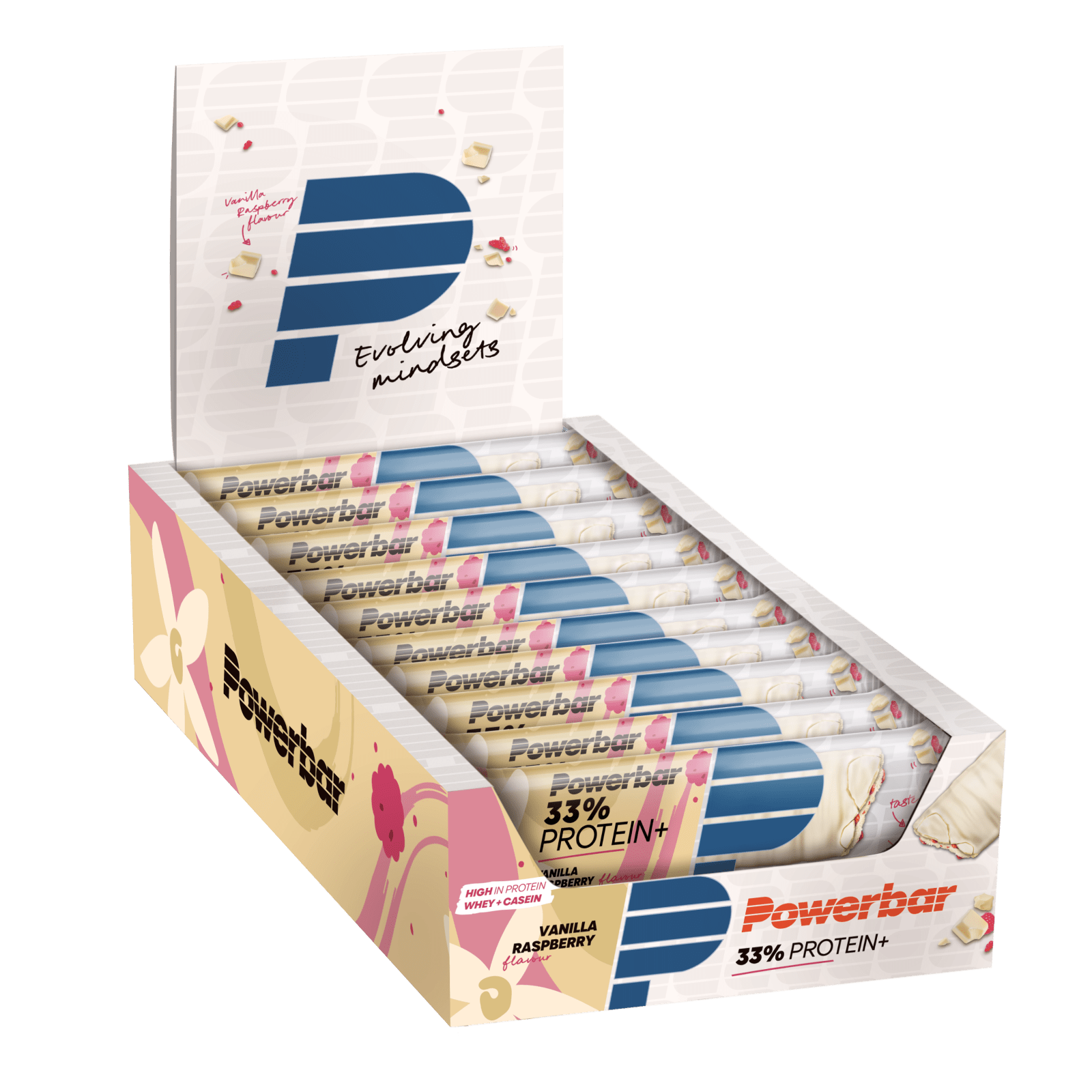 Protein+ Fibre Bar Raspberry Yoghurt (16x35g)